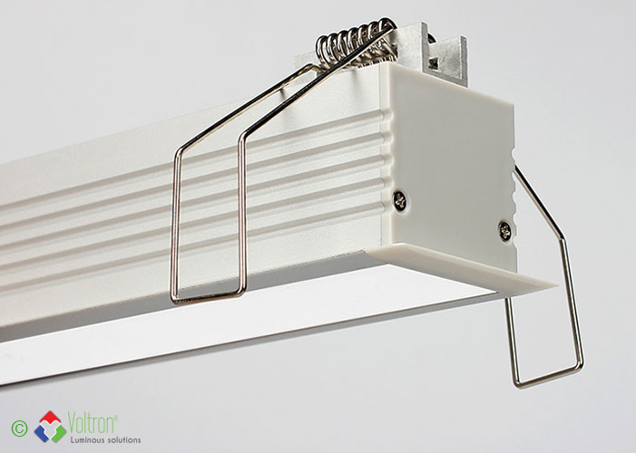 Led aluminum profiles/PF-35-BOORD-MI by Voltron Lighting Group
