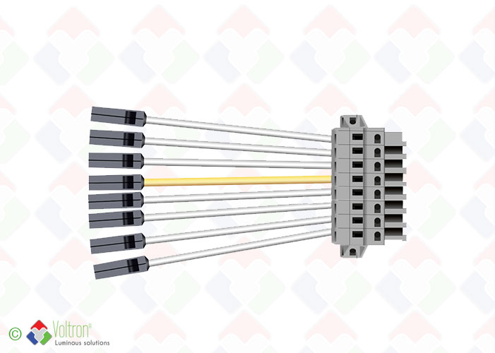 LINER PRO 6: ACCESSORIES/LP-FEEDIN-5C by Voltron Lighting Group