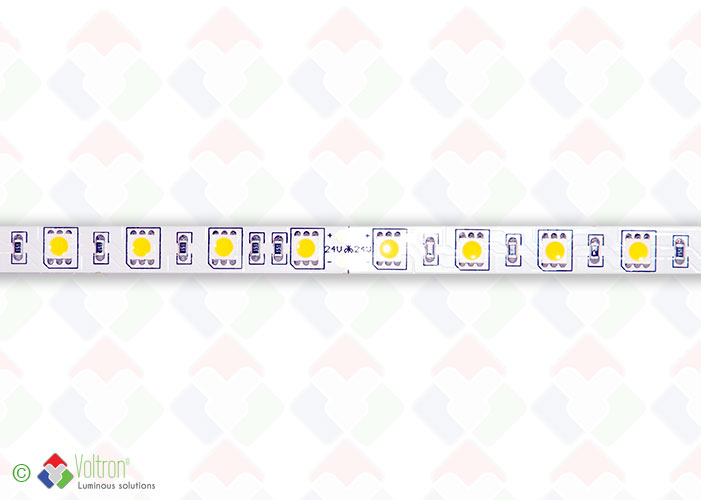 LED SET 1m 60x 5050er SMD LED gelb IP20 mit Netzteil